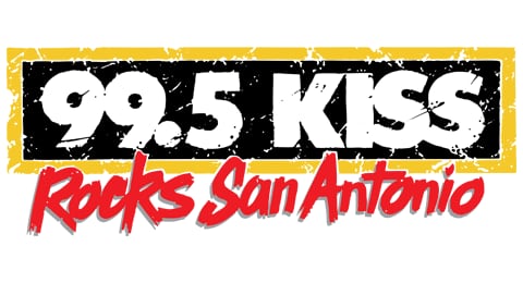 99.5 KISS FM - KISS Rocks San Antonio Logo